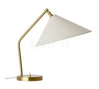 Gubi Gräshoppa Canvas, lámpara de sobremesa, tela canvas