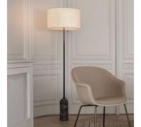 GUBI Gravity lámpara de pie gris jaspeado/crema