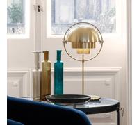 Gubi Lámpara de mesa Lite, altura 50 cm, latón/latón