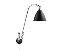 GUBI - Bestlite BL6 Aplique de Pared Ø16 Cromo/Negro