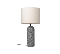 GUBI - Gravity XL Low Lámpara de Pie Gris Mármol/Blanco GUBI