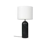 GUBI - Gravity XL Low Lámpara de Pie Mármol Negro/Blanco GUBI