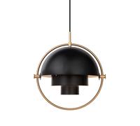 GUBI Lámpara de techo Multi-Lite latón-negro carbón