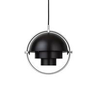GUBI Lámpara de techo Multi-Lite small cromo-negro
