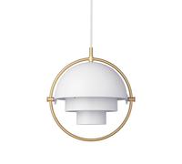 GUBI Lámpara de techo Multi-Lite small latón-blanco
