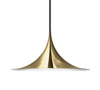 GUBI Lámpara de techo Semi Ø 30cm Polished brass