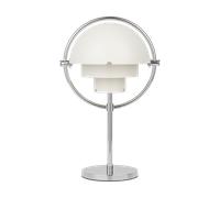 GUBI Lámpara portátil Multi-Lite White semi matt-chrome