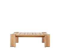 GUBI Mesa de centro Atmosfera 113x110 cm Teak