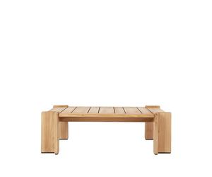 GUBI Mesa de centro Atmosfera 113x110 cm Teak