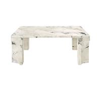 GUBI Mesa de centro Doric 80x80 cm Electric grey