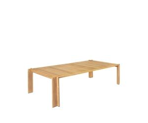 GUBI Mesa de comedor Atmosfera Teak. 281x105 cm