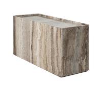 GUBI Mesa Pietra 30x80x40 cm Lively sepia