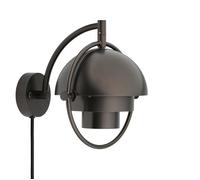 Gubi Multi-Lite, lámpara de pared, negro/negro