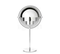 Gubi Multi-Lite, lámpara de sobremesa, cromo/cromo