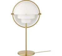 Lámpara de Mesa GUBI Multi-Lite Latón Y Blanco
