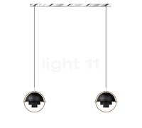 Gubi Multi-Lite, lámpara de suspensión 2 focos,