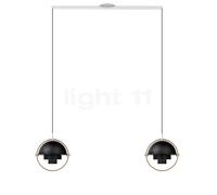 Gubi Multi-Lite, lámpara de suspensión 2 focos con Lightswing,