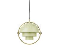 Gubi Multi-Lite, lámpara de suspensión, latón/verde - ø22,5 cm , Venta de almacén, nuevo, embalaje original