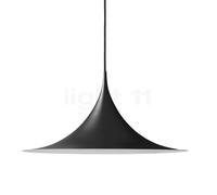 Gubi Semi, lámpara de suspensión, negro mate - ø60 cm