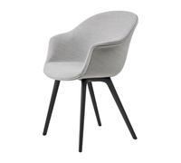 GUBI Silla Bat Dining Chair fully upholstered plastic base Remix 3 nr.123-black
