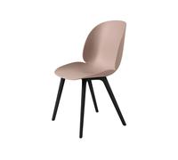 GUBI Silla Beetle plástico Sweet pink. patas negras