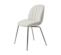 GUBI Silla Beetle Soft tapizada Reales Limonta 001-cromo negro