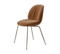 GUBI Silla Beetle Soft tapizada Sunday Dedar 112-latón antiguo