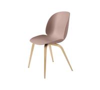 GUBI Silla Beetle Sweet pink. base de roble lacado mate