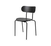 GUBI Silla Coco Fresno teñido de negro