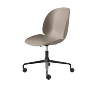 GUBI Silla de oficina Beetle Meeting Chair New beige-black