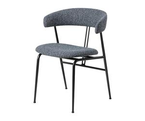 GUBI Silla Violin Around bouclé 023-black