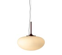 GUBI Stemlite lámpara colgante, negro-rojo