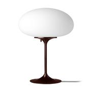 GUBI Stemlite lámpara de mesa, negro-rojo, 42 cm