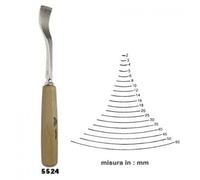 Gubia Con Mango Afilado Stubai Mod.24 Larga Cod.:5524