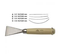 Gubia Con Mango Cortantes mod.65 Largo STUBAI Tipo: Suiza Mod.D COD 5565