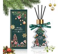 Gubuyi 100ml Difusor de Varillas Perfumadas de Navidad, Fragancia Duradera,
