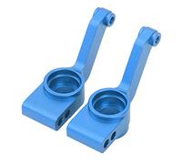 Gucagle 2PCS RC Rear Hub Carrier Universal Aleación de Aluminio Montaje del Eje Trasero para Traxxas Rustler 4WD 670641 670764 1:10 RC Car Durable Alta Resistencia Resistente al Desgaste (Azul)