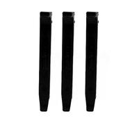 Gucagle 3 Pcs Bike Tire Lever High Strength Polycarbonate Fiberglass Ergonomic Design Non Slip for Mountain Bike Road Bike Tire Removal Tool 16mm Widening (Negra)