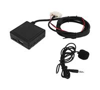 Gucagle Adaptador Bluetooth para automóvil Entrada Auxiliar portátil Llamadas Manos Libres Reemplazo de reducción de Ruido para Modelos 3 6 M3 M6 Pentium B70 5 2 MX5 RX8 2006 y