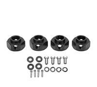 Gucagle Adaptador de Cubo de Rueda Hexagonal RC Conector de ampliación Pieza de actualización de aleación de Aluminio de Alta Resistencia para vehículo Traxxas 1/10 RC Crawler Car Juego (6mm)