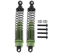Gucagle Amortiguador de Metal RC, Piezas de Mejora duraderas Coche TRAXXAS Slash 2WD RC, 2 uds., 108mm (Verde)