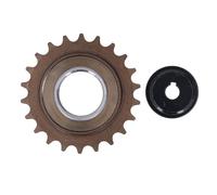 Gucagle Bicicleta con Volante de inercia de Larga Vida útil de Acero con Rueda 22T para Motor MY1016Z MY1016 MY1018 MY1020