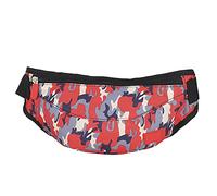 Gucagle Bolsa de Almacenamiento Tipo Mensajero de un Solo Hombro de Camuflaje de Tela, Paquete portátil para Lite Host, diseño Duradero a Prueba de arañazos y Transpirable para (Camuflaje roja)