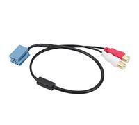 Gucagle Cable Auxiliar para Coche, Adaptador de Audio de música con Sonido estéreo de 8 Pines, Repuesto para Reproductor de CD, Material ABS de Primera Calidad, Plug and Play para