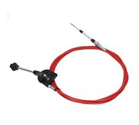 Gucagle Cable de control del acelerador manual Conector de acero inoxidable de tubo de PU resistente de 4,5 m para excavadora y mezcladora de transporte