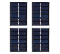 Gucagle Cargador de energía solar Panel solar Kit de bricolaje Control de voltaje estabilizado inteligente Seguro Ecológico Material impermeable Silicio policristalino 3V 0.3W 65x48mm