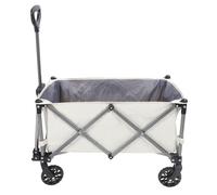 Gucagle Carretilla Plegable Carro utilitario portátil Resistente de Gran Capacidad para Acampar Compras Marco de Acero de Fibra de poliéster de 100 L Soporte de Carga de 330 LB