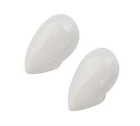 Gucagle Colmillos de Vampiro Dientes Falsos Resina Fiesta de Halloween Cosplay Dentaduras Accesorios para Niños Adultos Vampiro Hombre Lobo Zombie Accesorios de Disfraz 2 Piezas (13mm)