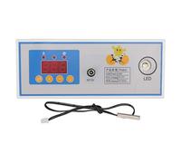 Gucagle Controlador de temperatura de incubadora, termostato Digital completamente automático de alta precisión para incubadora de huevos, 30W, 12V, plástico, 21,7x8,8x3cm