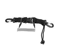 Gucagle Cordón de Buceo Cordón de Bobina de Liberación Rápida Profesional a Prueba de Pérdidas para Accesorios de Mango AR15 M4 Buceo Submarino Apnea Snorkel (Gris)